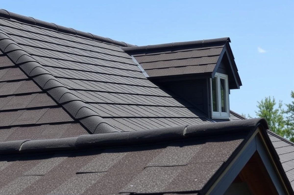 After: Completed roofing renovation